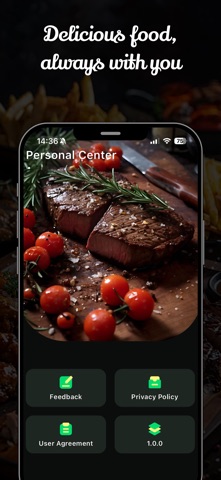 Ahh Foodie iPhone screenshot