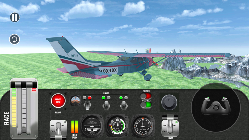 #9. Flight Plane Pilot Simulator (iOS) 来自: Wahab Ahmad