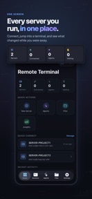 Remote Terminal: SSH & Tmux screenshot