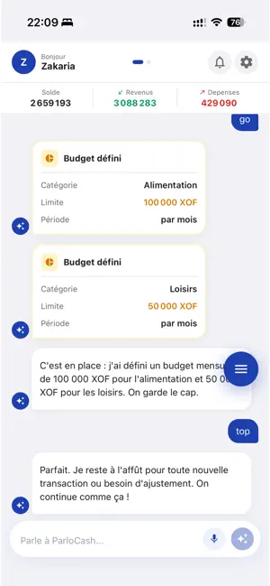 ParloCash screenshot 2