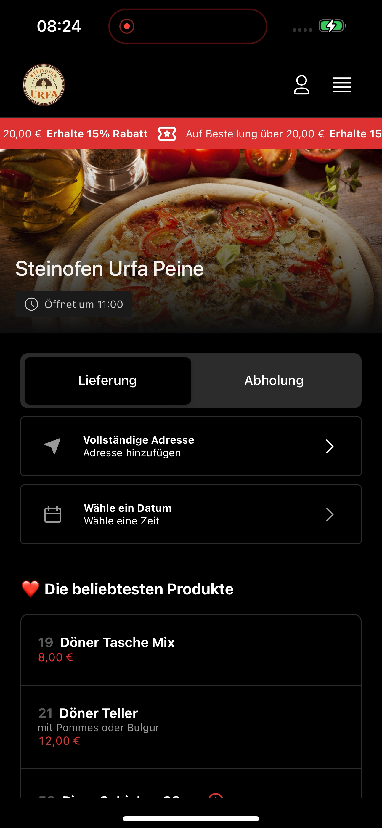 Steinofen Urfa Peine screenshot 3