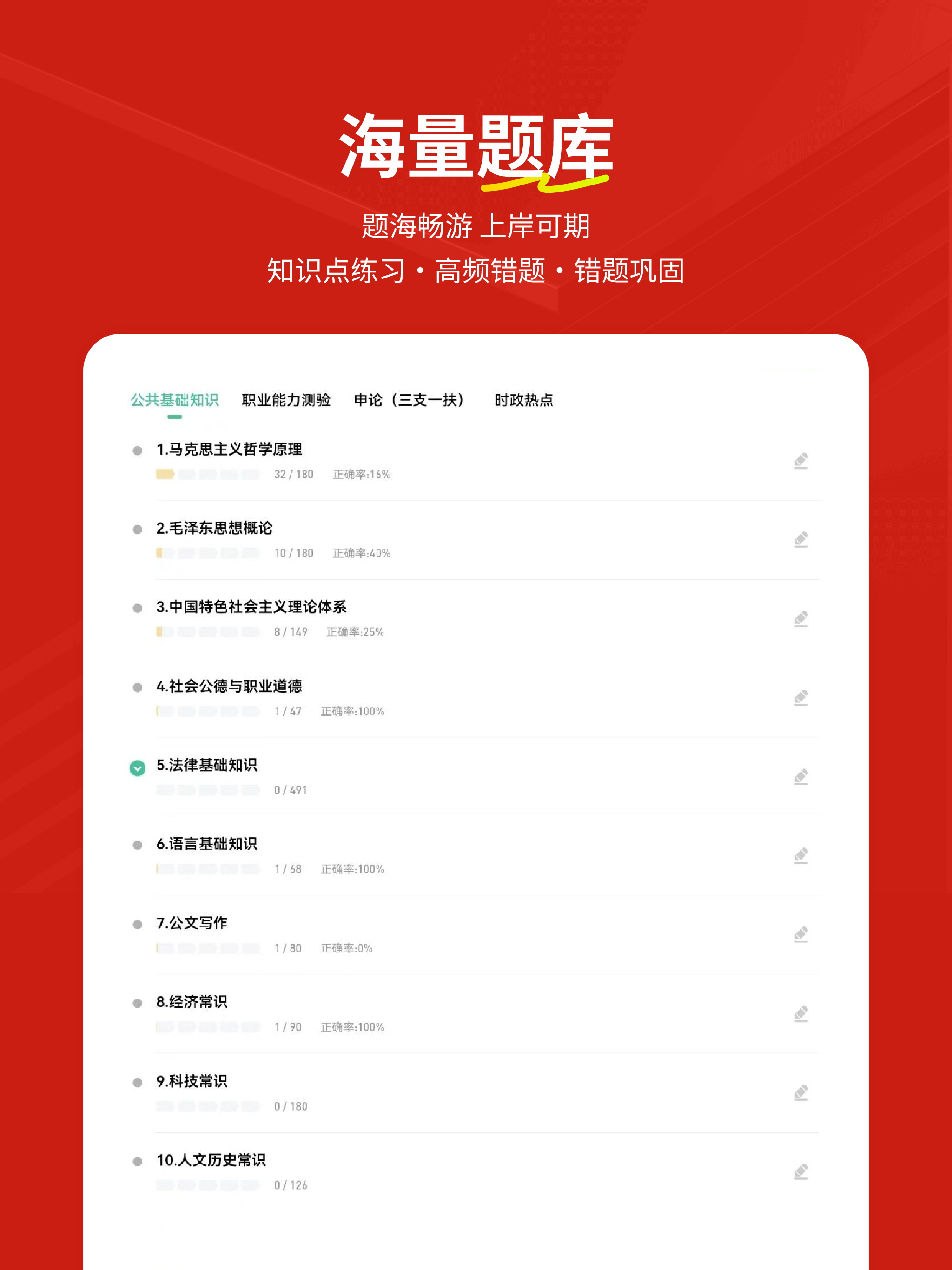 三支一扶练题狗-各省三支一扶备考题库