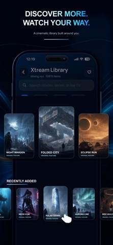 Orivue Player - Smart IPTV iPhone screenshot