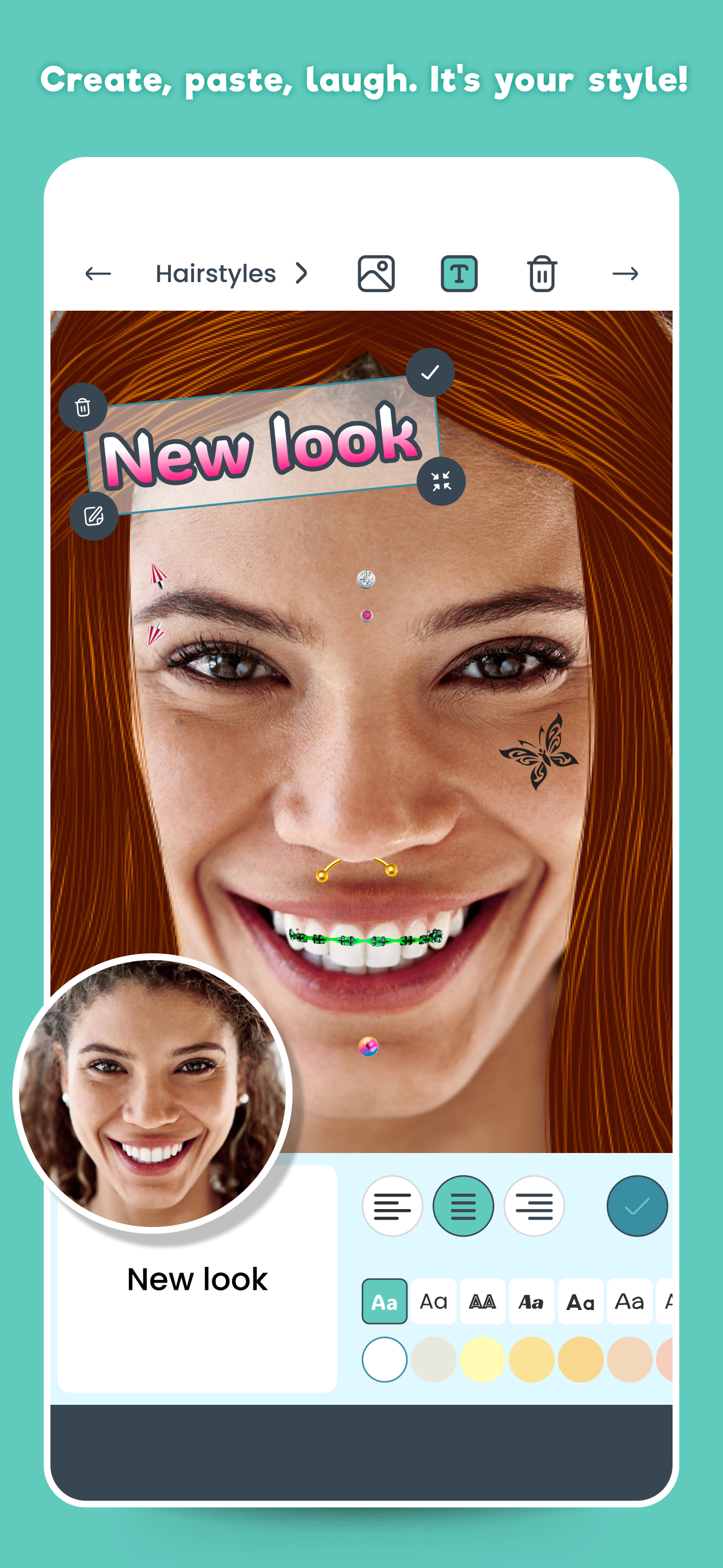Braces Photo Editor - Stickers