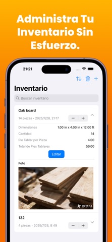 Board Foot Calculate iPhone screenshot