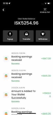 OberCab driver Screenshot 4 of 5