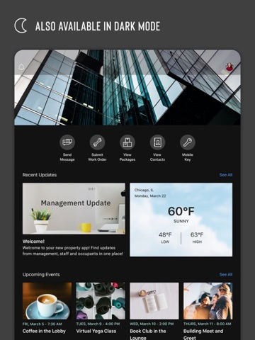 AVE Resident Services iPad screenshot
