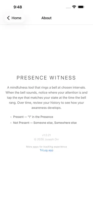Presence Witness screenshot 3