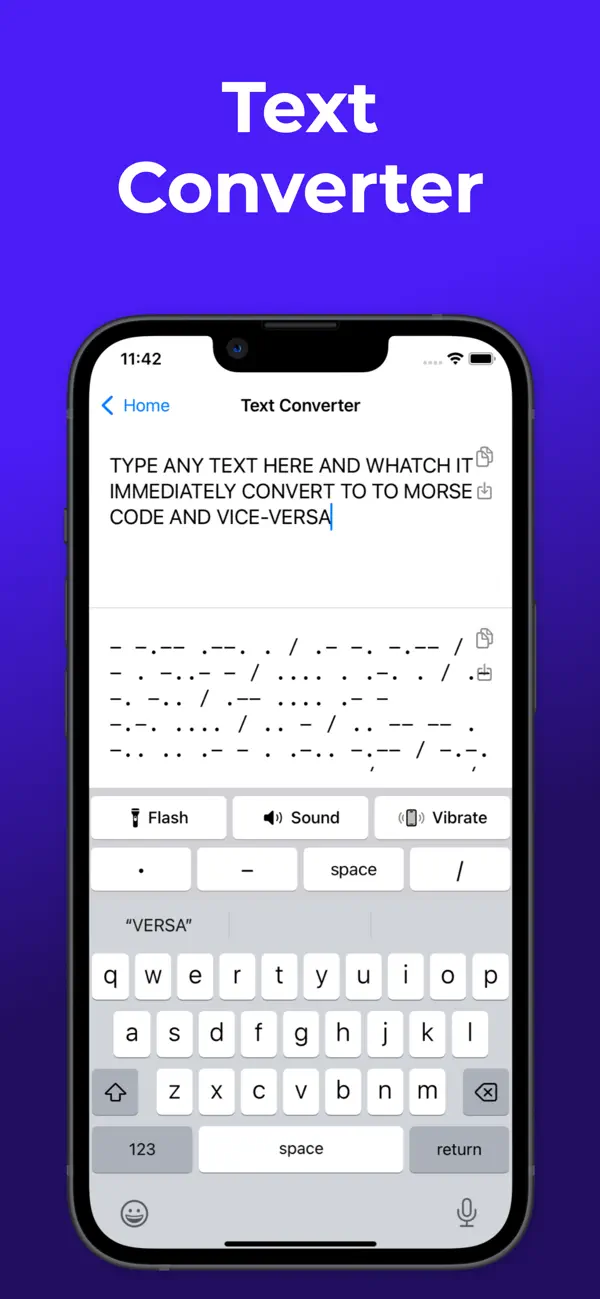 #1. Morse Code Decoder and Encoder (iOS) Által: Teo Udovcic