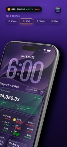 Captura 2 de Crypto Widgets for Kraken
