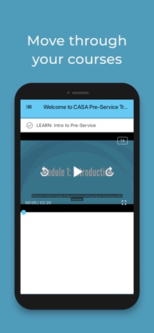 CASA Pre-Service Training screenshot