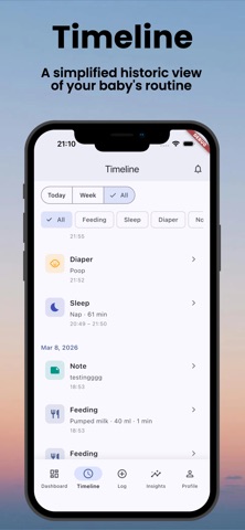 WeBabyLog Screenshot 7 of 7