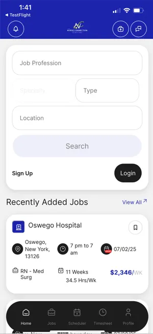 Nurse Connection Staffing screenshot 2