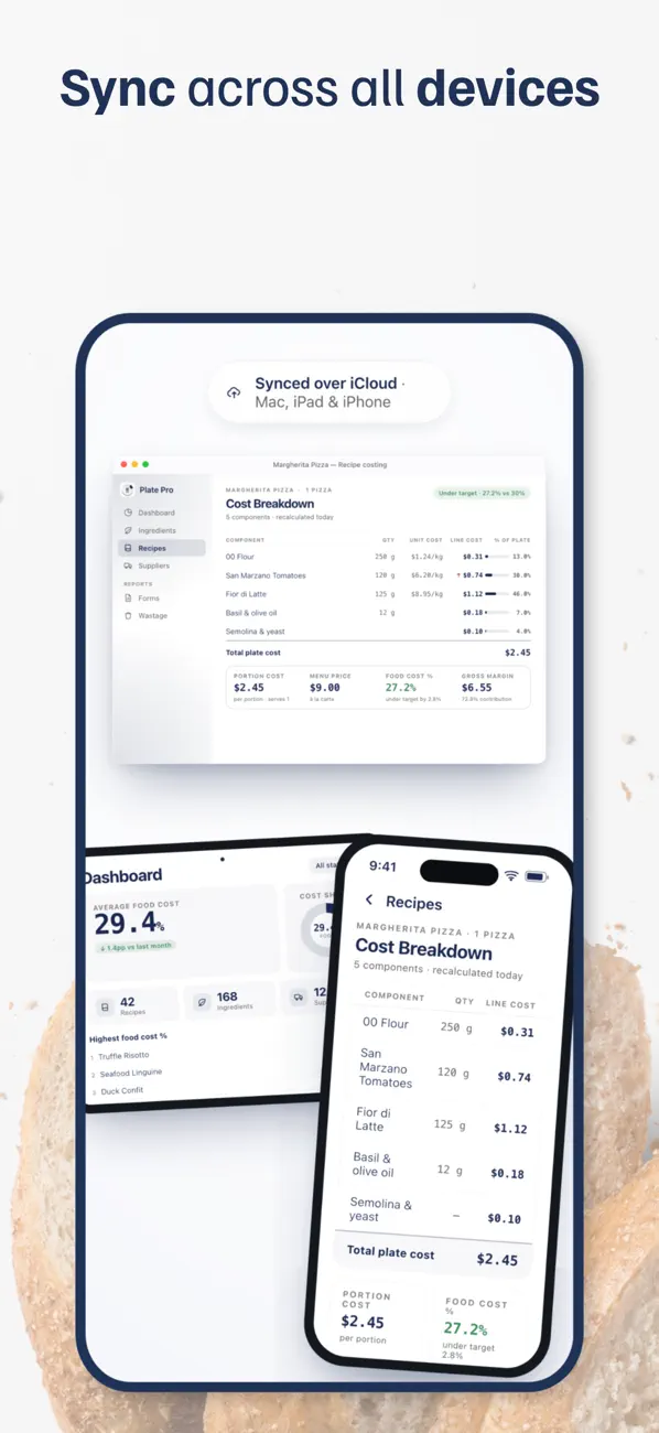 Food Cost & Recipes: Plate Pro Screenshot 6