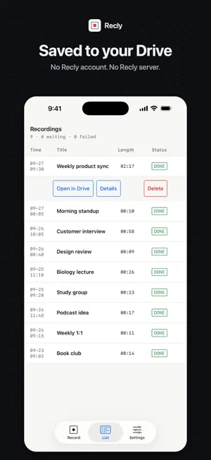 Recly: Record for Your AI screenshot 3