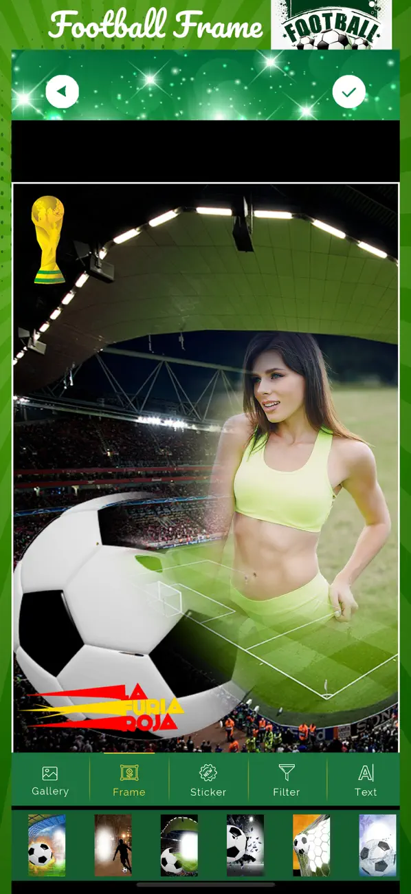 Screenshot #1 pour Football Frame Cam - GoalFrame