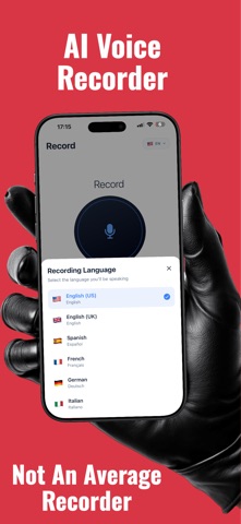 Smart AI Voice Recorder & Note screenshot