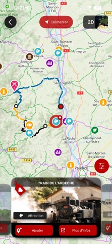68° GPS touristique iPhone screenshot 4