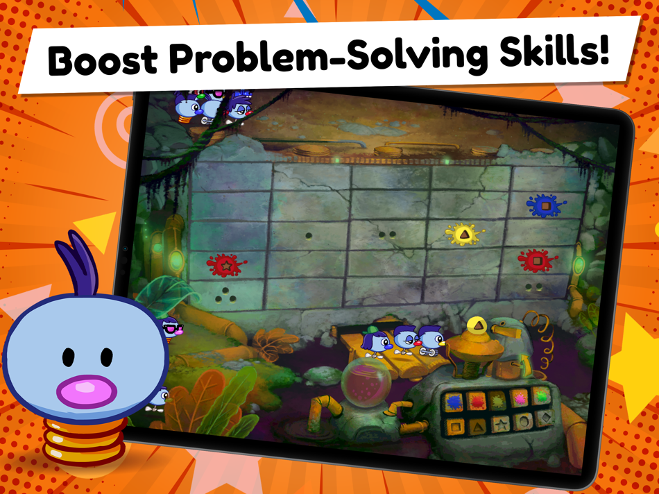 #5. Zoombinis - Logic Puzzles Game (iOS) 来自: TERC, Inc.