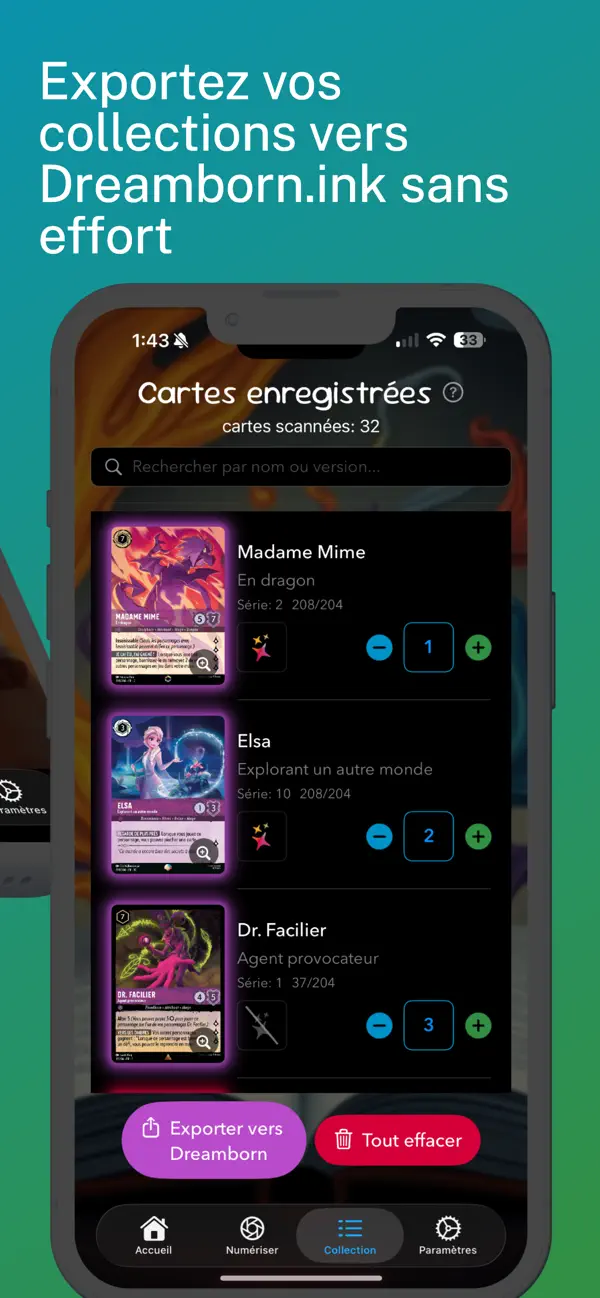 Screenshot #3 pour Lorscana: TCG Card Scanner