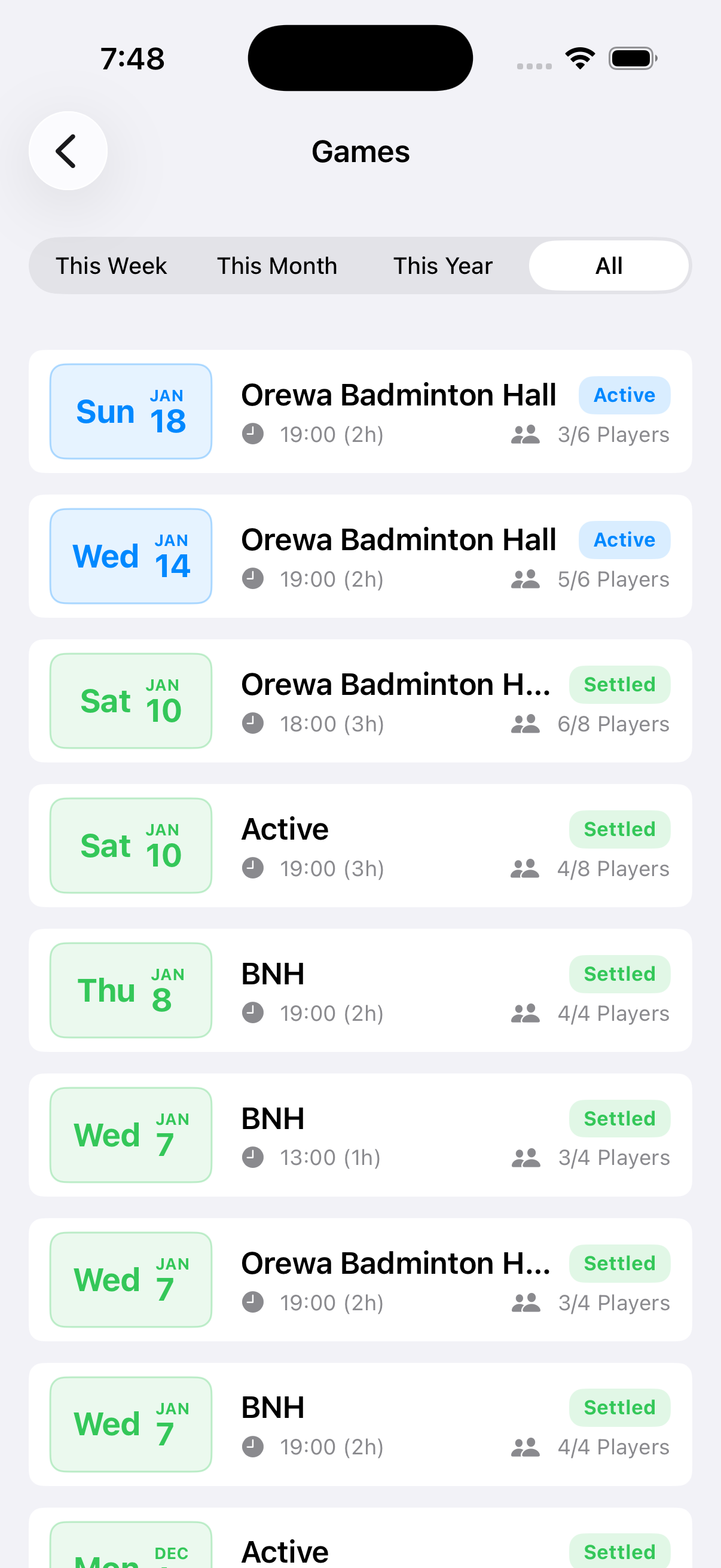 BadmintonHub