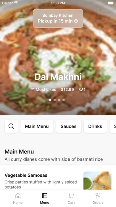 App screenshot