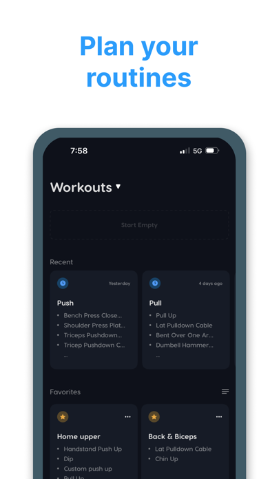 Gymsquad: AI Workout Coach iPhone screenshot