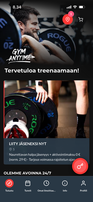 GYM Anytime Screenshot 1 of 3