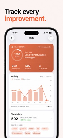 Patter: AI Language Chat screenshot