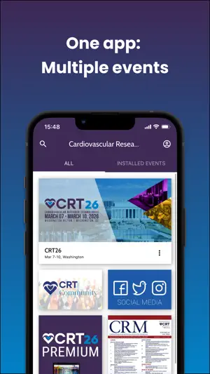 CRT Events App screenshot 1