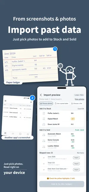 Reseller Profit & Inventory screenshot 2