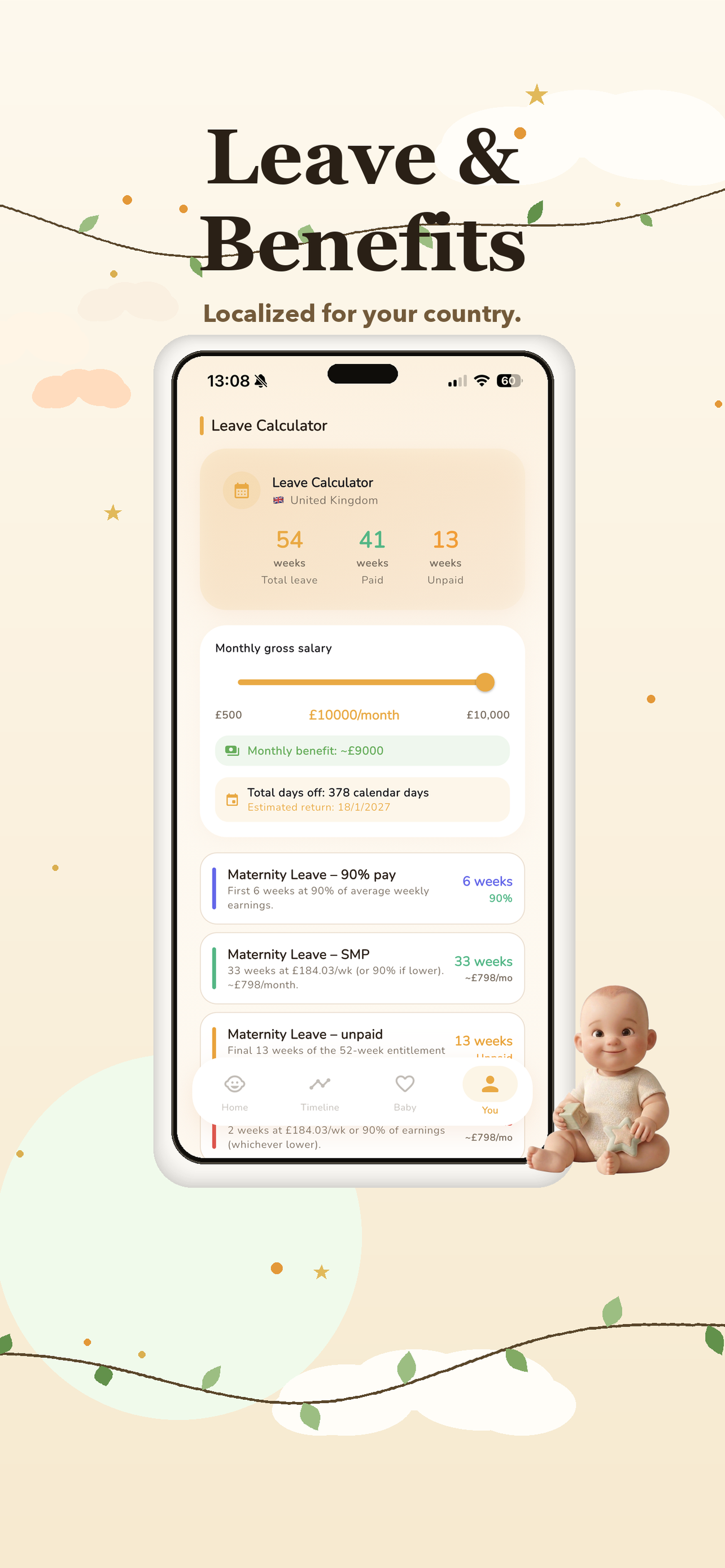 Lullovi - Baby Milestones screenshot 7