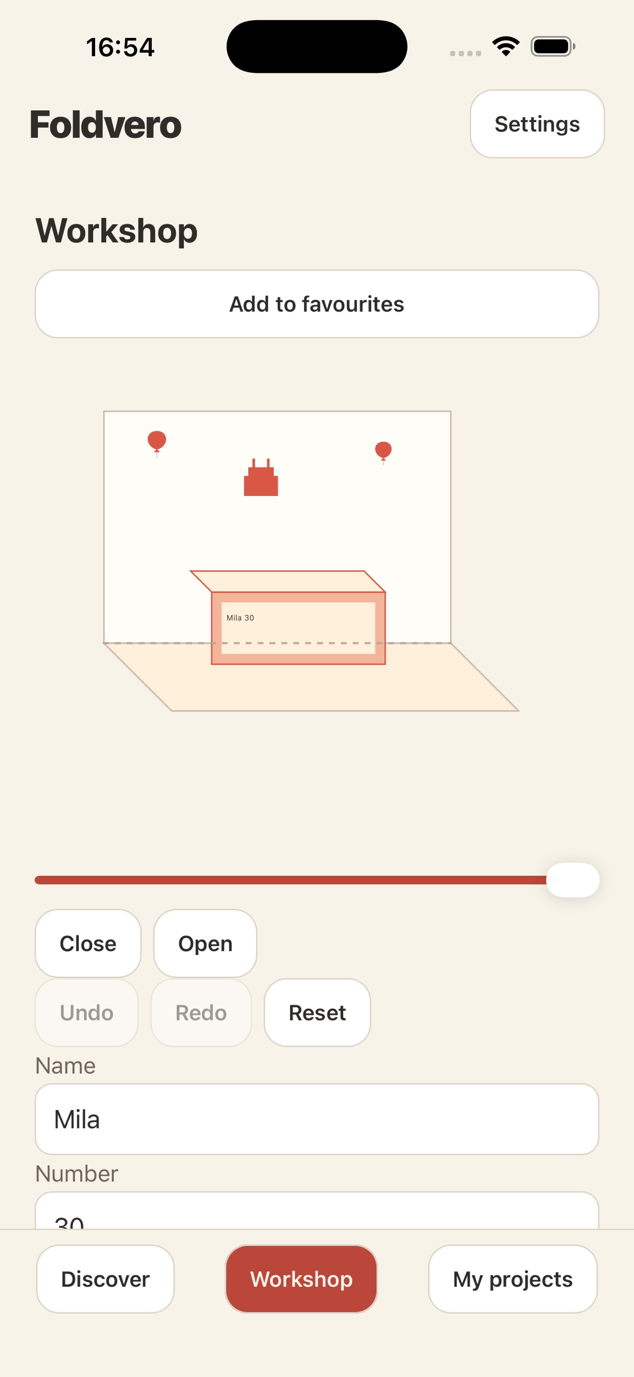 Screenshot 1 of Foldvero: Pop-up Card Maker