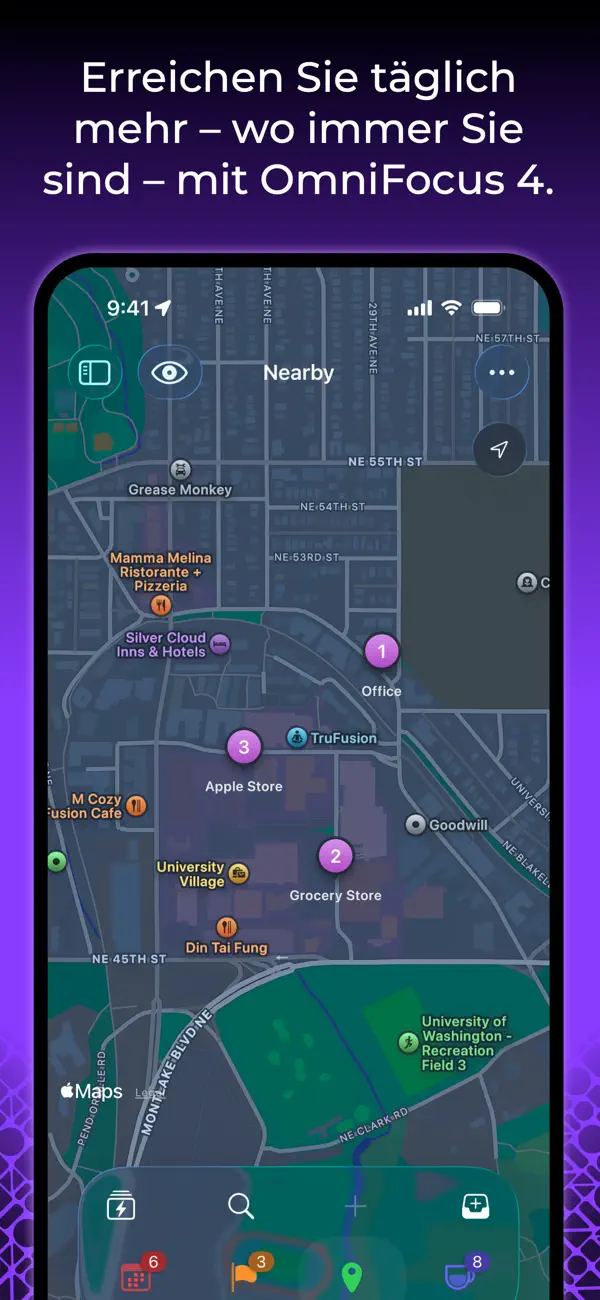OmniFocus 4 iPhone App Screenshot 10 – Produktivität