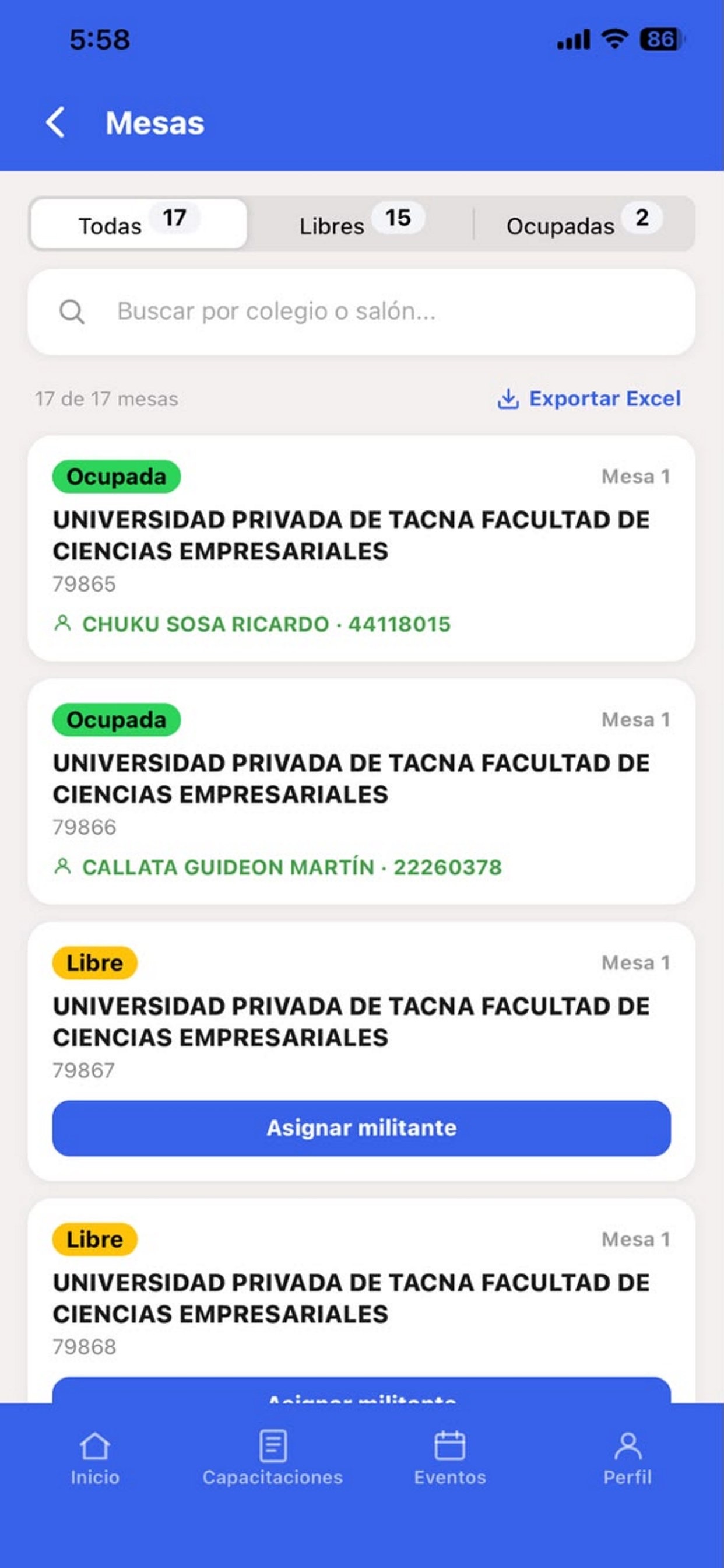 Screenshot 2 of Equipo Tecnico 21