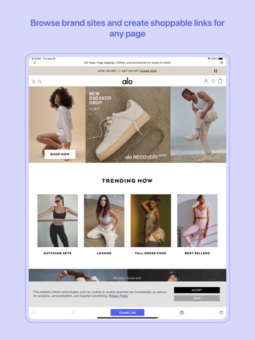 Mavely – Affiliate App iPad screenshot