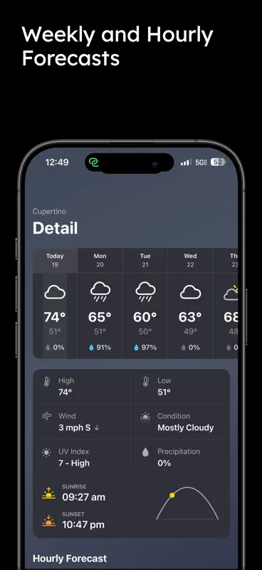 Pure Weather Pro screenshot 2 of 10