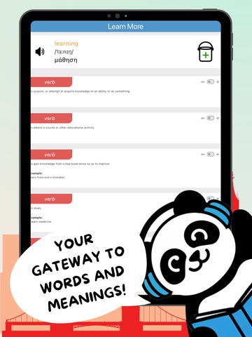 Panda StroryVox iPad screenshot