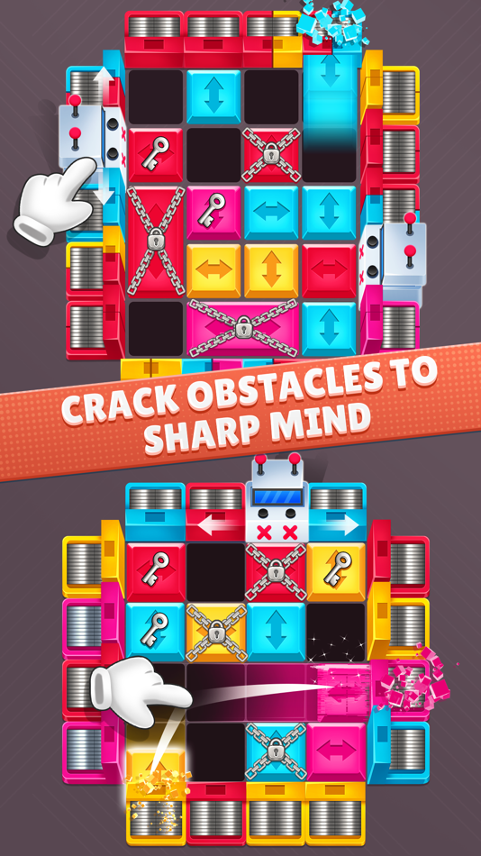 #3. Color Block Away: Block Jam 3d (iOS) โดย: Bhavana Ponkiya