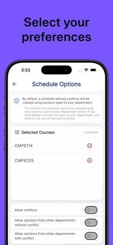 Atilim Schedule app Screenshot 5 of 10