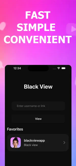 Black View - Story Viewer screenshot 2