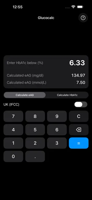 Jocala Glucocalc screenshot 3
