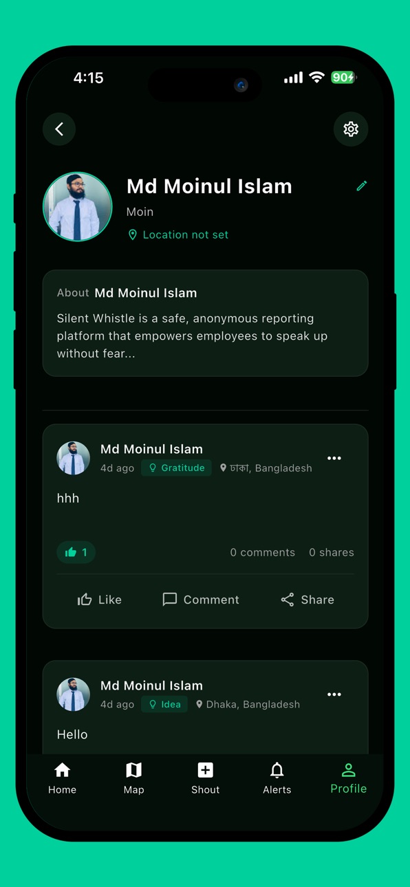 iPhone screenshot