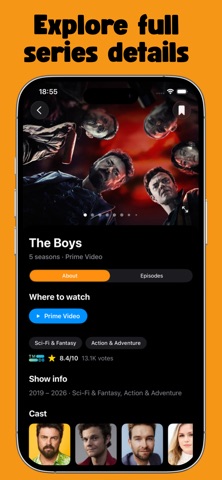 TV Time: Track Shows & Movie iPhone screenshot