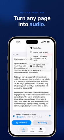 TextVoice: Text to Speech Screenshot 3 of 6