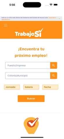 TrabajoSí screenshot