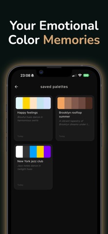 Mood Synth: Color My Feelings iPhone screenshot