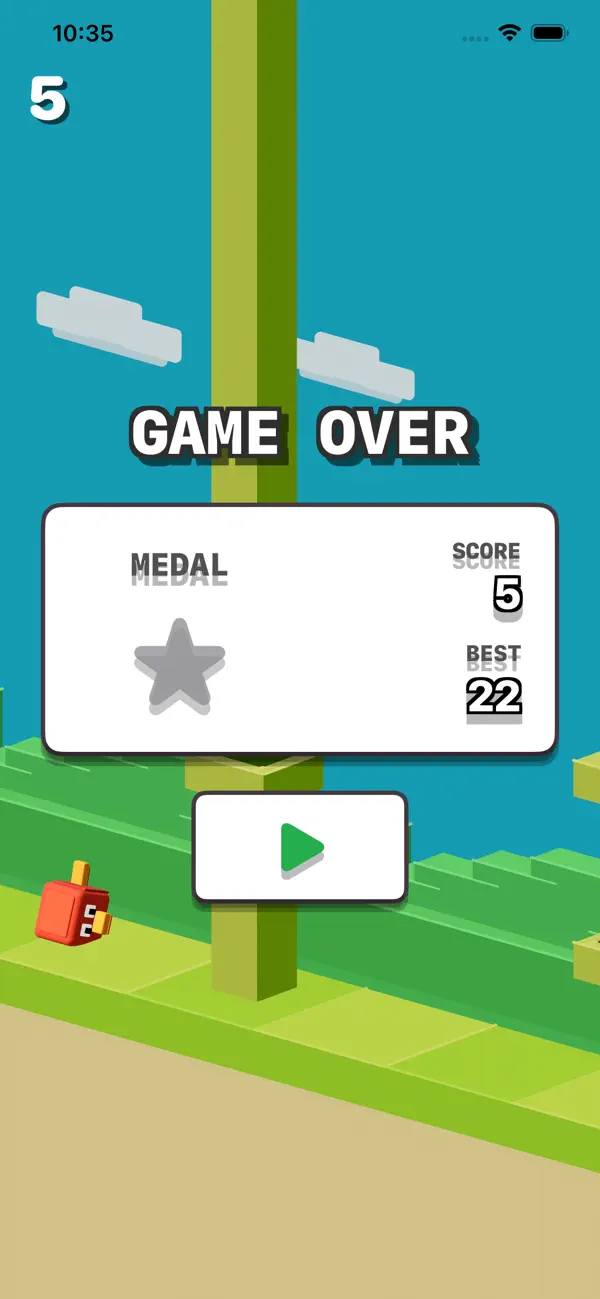 Screenshot #2 pour Balloon Bird Game Watch&Phone