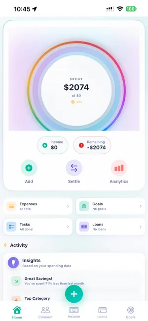 ConnectSpend screenshot 1