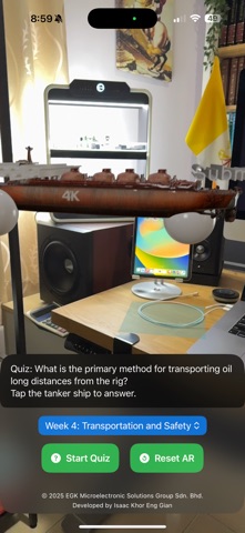 EGK OilRig AR screenshot